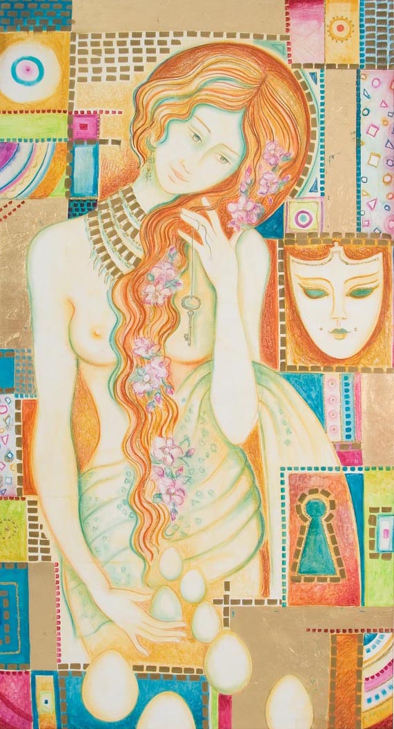 Fiori nei capelli