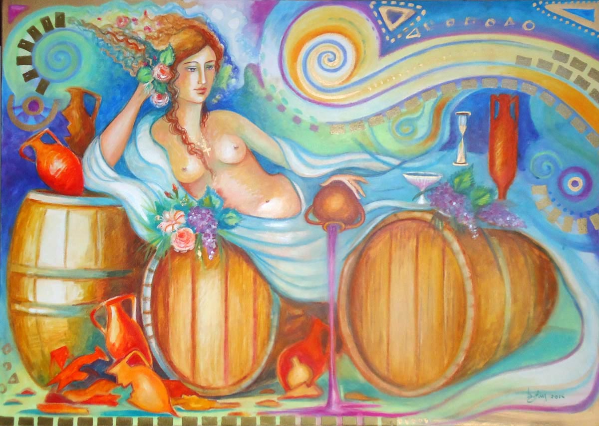 Le botti e il vino